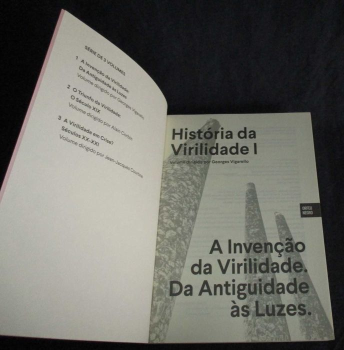 Livros História da Virilidade 3 Volumes
