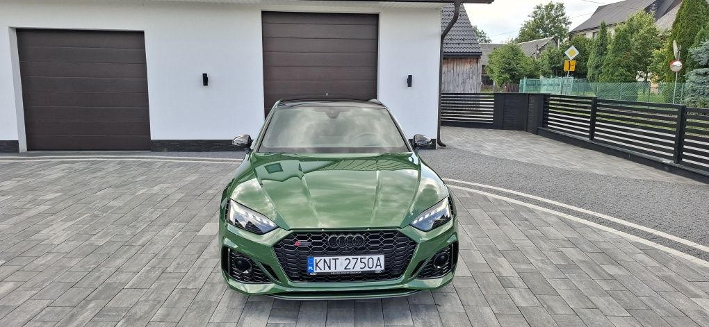 Audi rs5 full opcja!!! carbon, head up, panorama,masaże, folia ppf