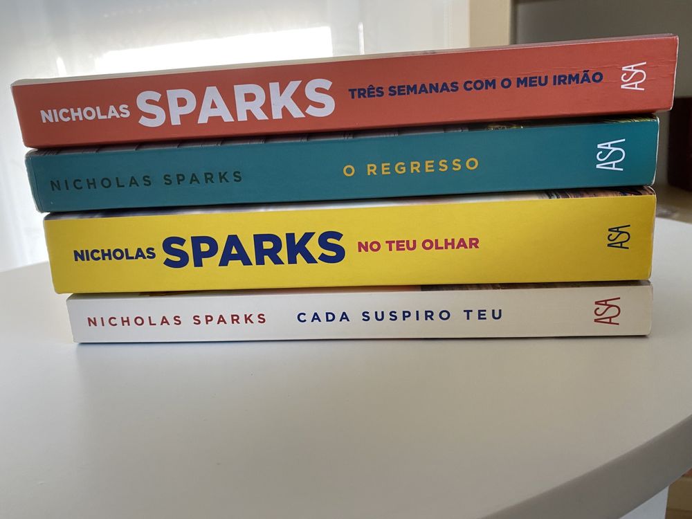4 livros do Nicholas Sparks