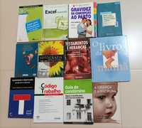 Lote de Livros Práticos (Maternidade / Fotografia / Condomínio)