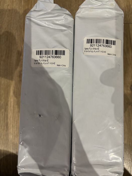 Sunlu PLA white AE bialy 2 szpule Filament