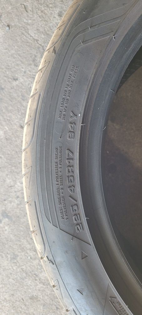 225/45r17 94Y Goodyear Eagle F1 Asymmetric 3 ładne.
