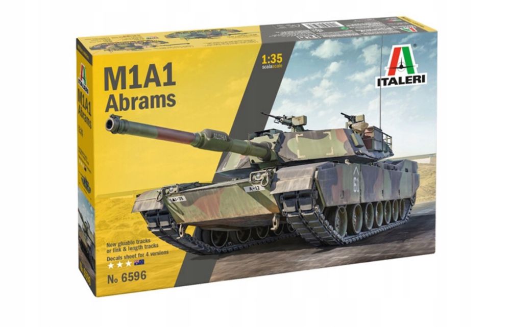 Italeri 6596 model 1/35 czołg M1A1 Abrams