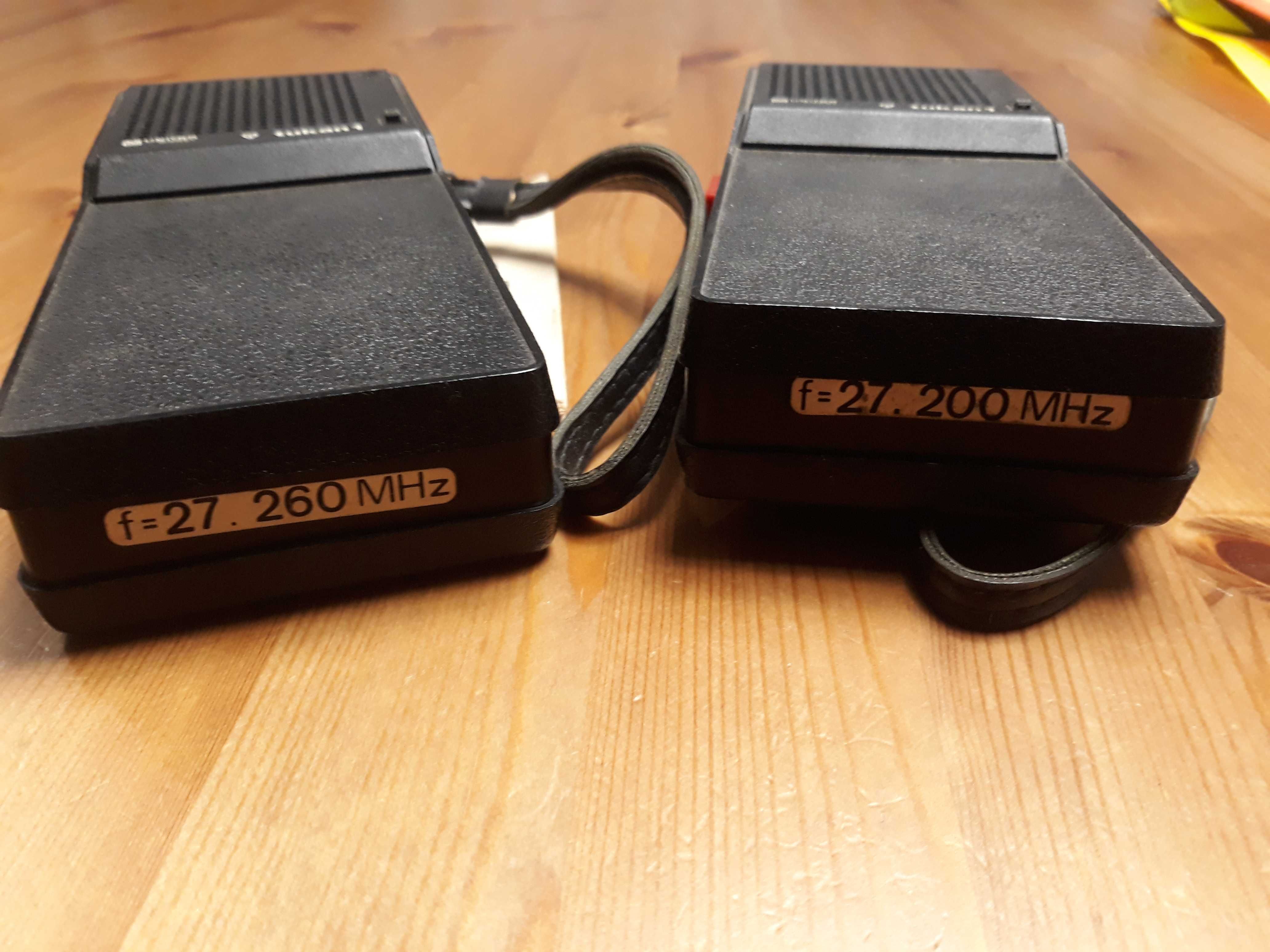 Radiotelefon TUKAN 1, krótkofalówka, Walkie Talkie, zabytek PRL