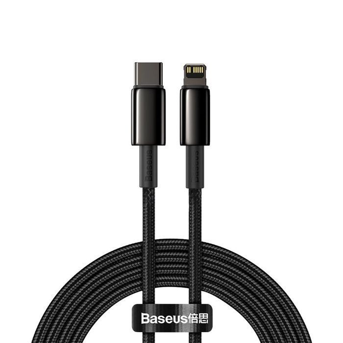 Baseus kabel USB Typ C - Lightning szybkie ładowanie PD 20W 2m czarny
