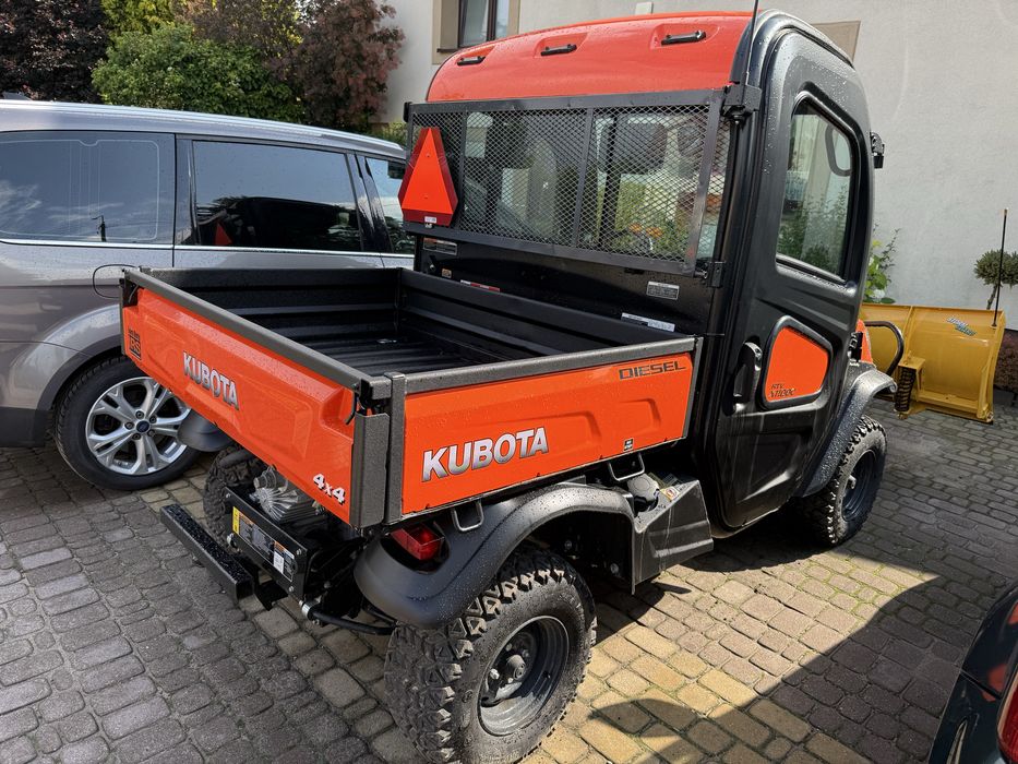 Kubota RTV 1100C  Diesel Klima  pług do odśnieżania TYLKO 21mth