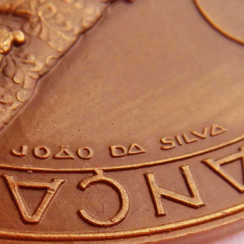 Medalha de Bronze Rei D João IV Nª Sra da Conceição por JOÃO DA SILVA