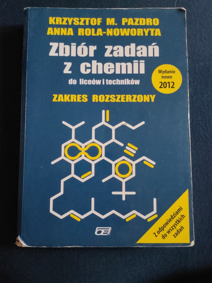 Zbiór zadań z chemii. Krzysztof M. Pazdro