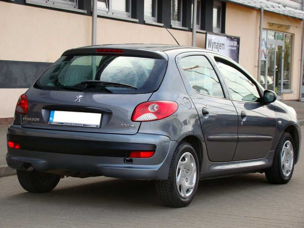 Śliczny Mieszczuch Peugeot 206PLUS/2009rok/1,1Benzynka/152tyś /Klima