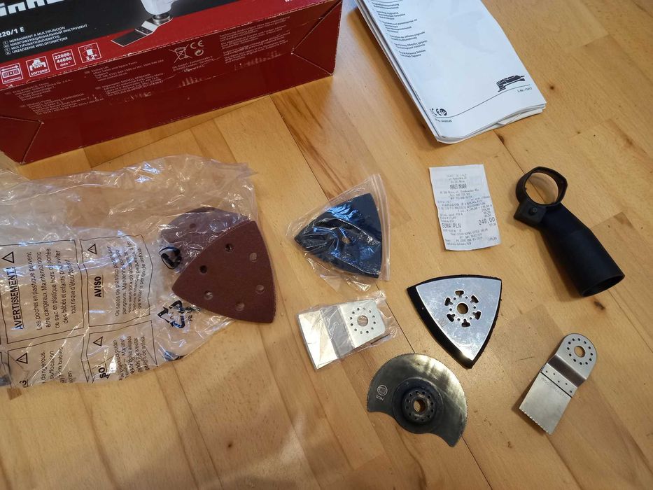 Einhell TC MG 220/1 E Wielofunkcyjne Narzędzie Oscylacyjne Multitool