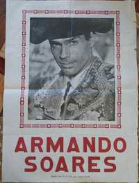 Cartaz antigo Armando Soares