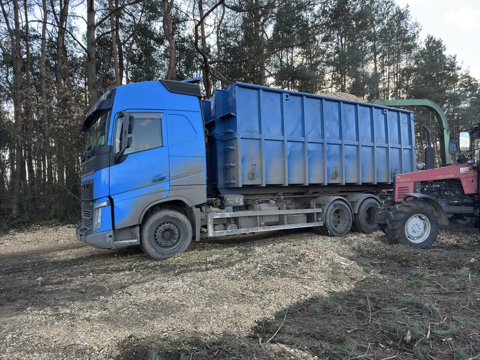 Wycinka drzew w zamian za material, czyszczenie dzialek