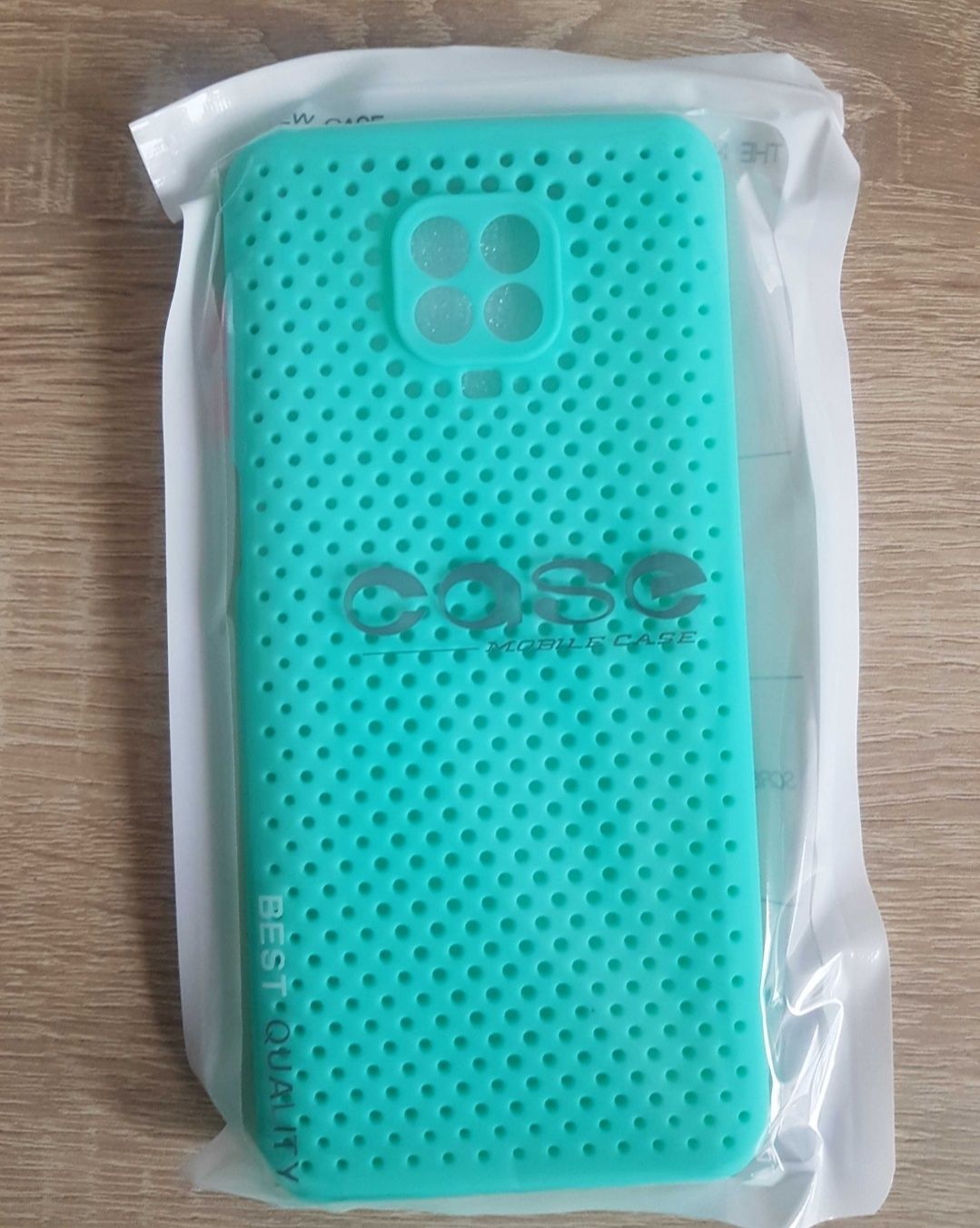 Breath Case do Xiaomi Redmi Note 9S/Note 9 Pro Turkusowy