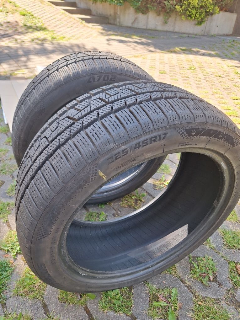 Opony zimówki Aplus 225/45/17 A702  lekko biją