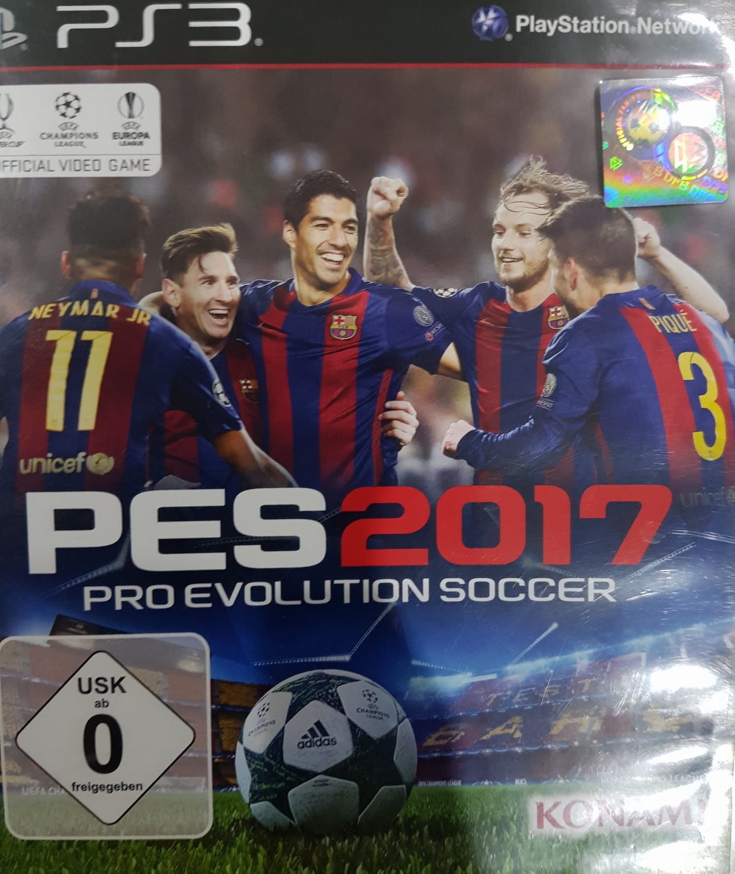 Pro Evolution Soccer 2017 PS3 Używana