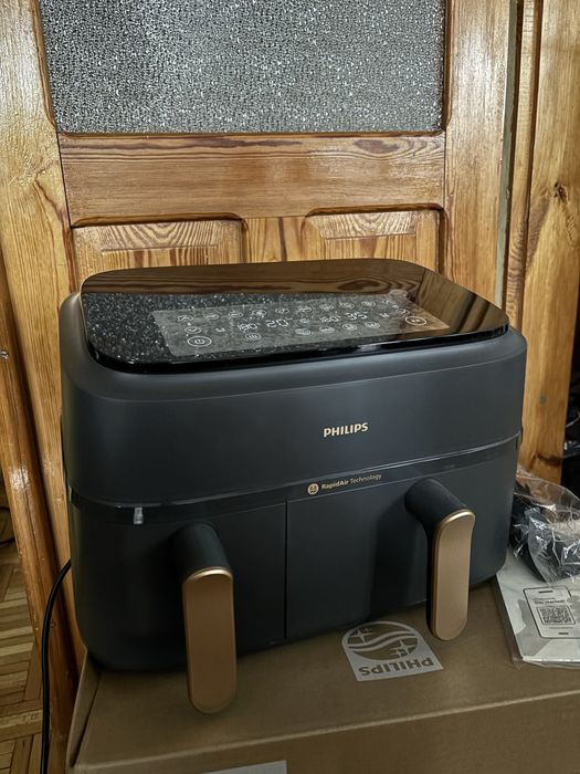 PHILIPS Airfryer 3000 Series Dual Basket nowy NA352/00