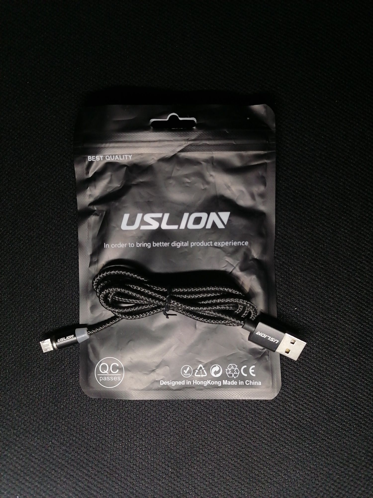 Uslion cabo USB Íman type Micro