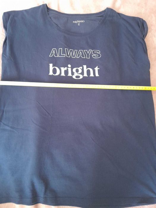 granatowy T-shirt inextenso rozmiar XL