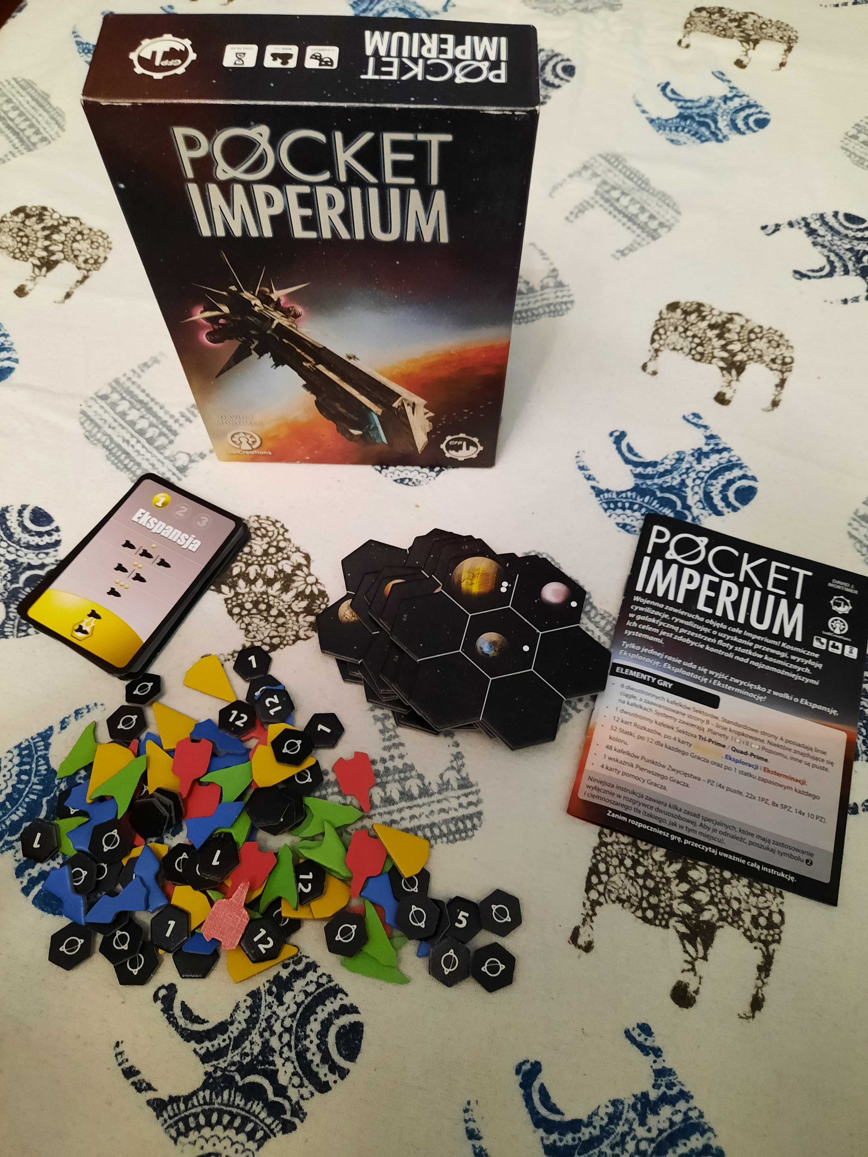 Gra planszowa Pocket Imperium z dodatkiem