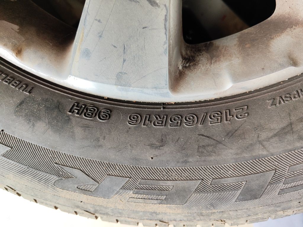 Koła,felgi alu 215/65R16 Lato Tiguan