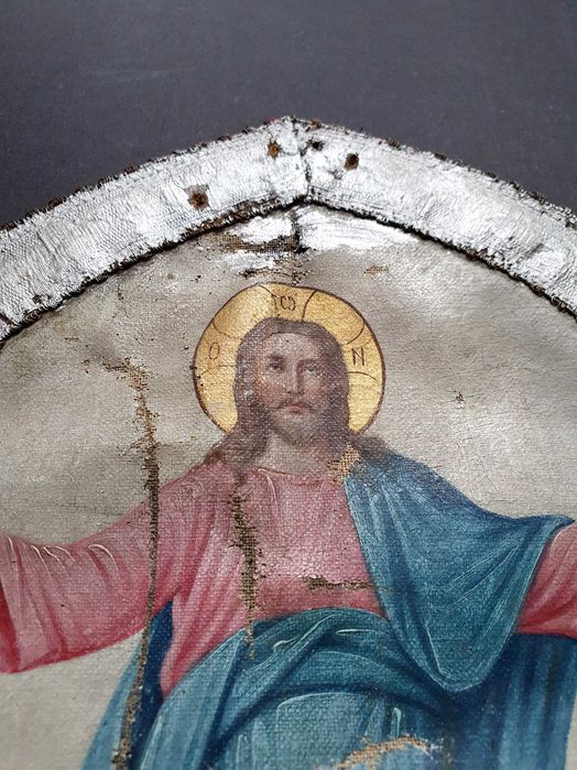 podwojny obraz olejny na płótnie