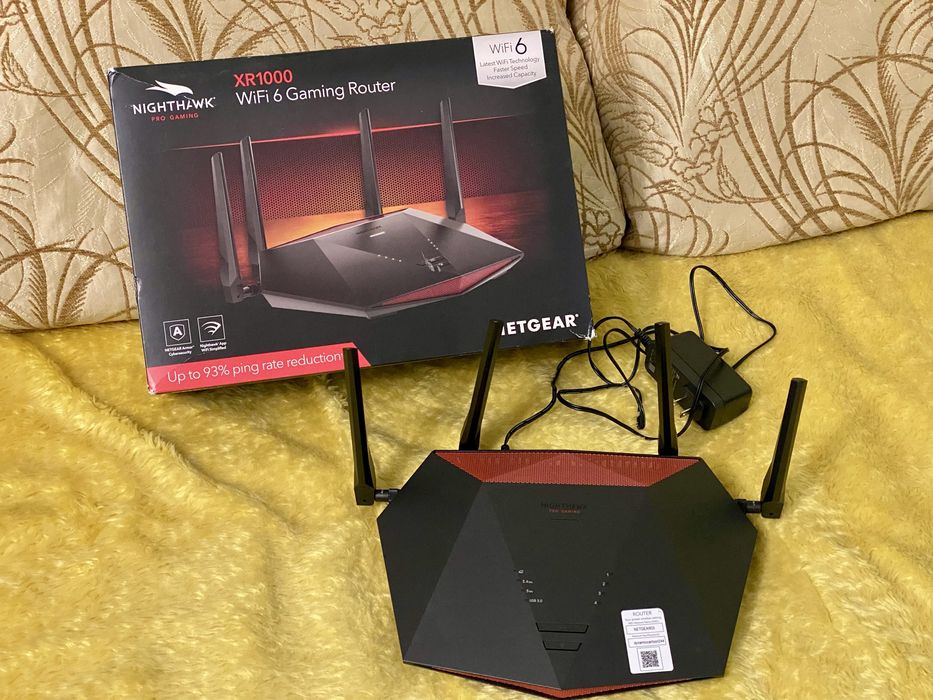 NETGEAR Nighthawk Pro Gaming WiFi6 model XR1000,роутер / маршрутизатор