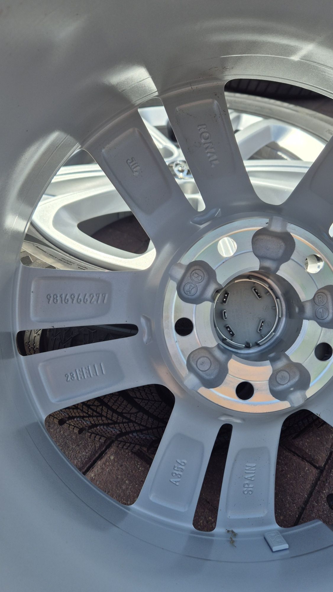 Oryginalne Felgi Aluminiowe Koła  TOYOTA Proace 16" 5x108 ET47