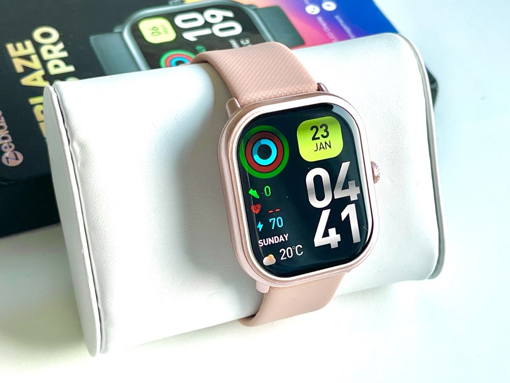 [NOVO] Smartwatch Zeblaze GTS 3 Pro (Rosa)