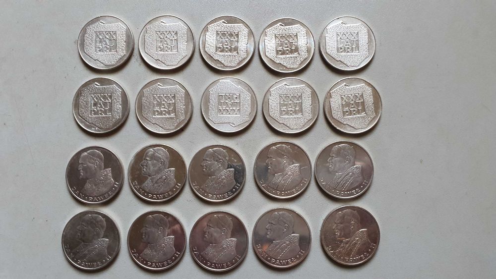 200 zł mapka - 1000 zł papież - 20 szt