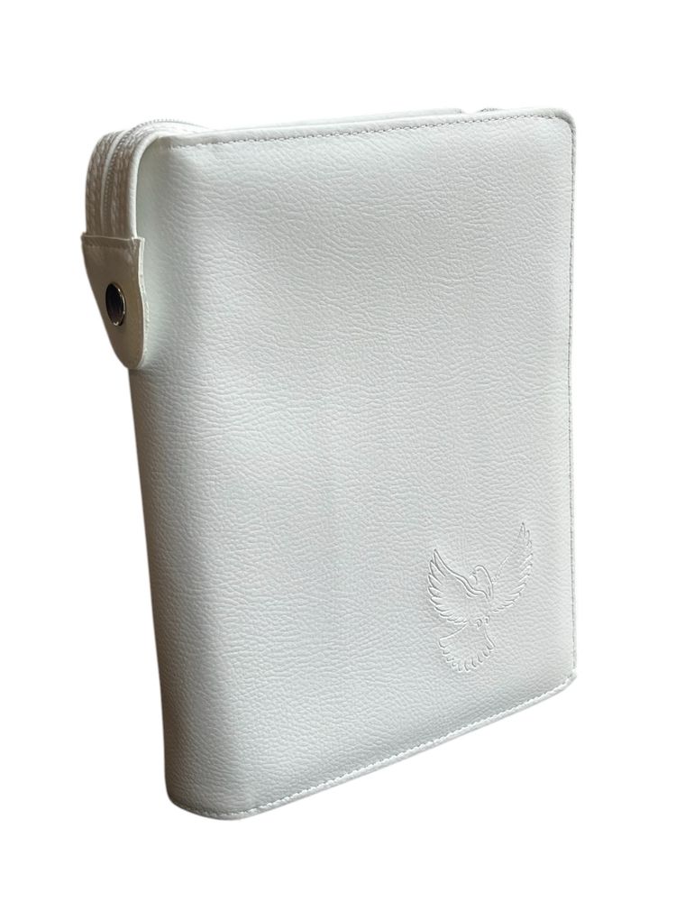 Okładka Etui na Pismo Św. Edycja Św. Pawła duże 24x17 - białe tłoczone