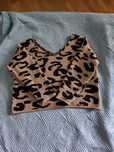Sweterek oversize panterka
