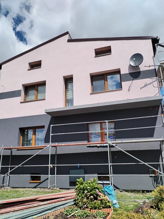 Elewacje, docieplenia domów, tynki, malowanie, papa termozgrzewalna.