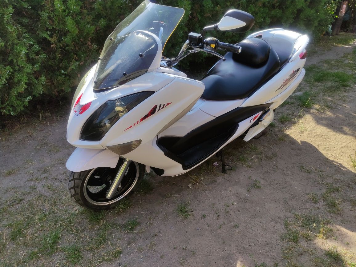 Skuter, motocykl elektryczny 6KW,na katB, Burgman, super soco,c-zero,
