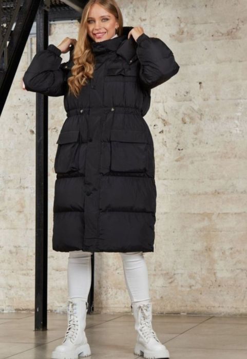 Куртка плащ пуховик, розмір S, M/L. НОВА!