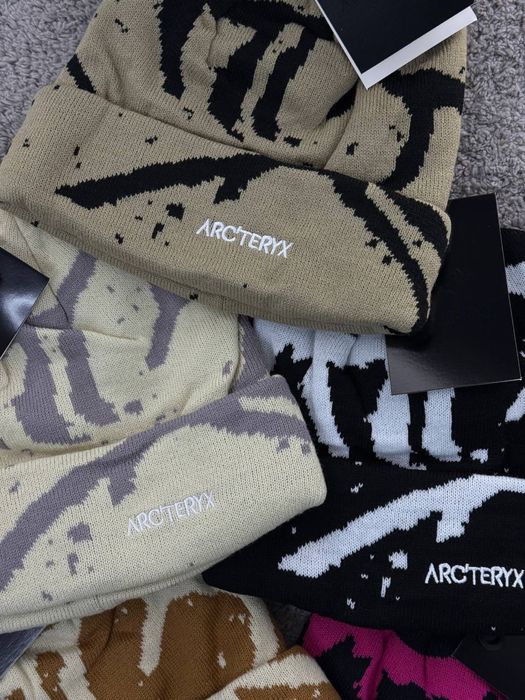 Шапка Arc’teryx чорна / зимня шапка арктерікс/ arcteryx зимняя шапка
