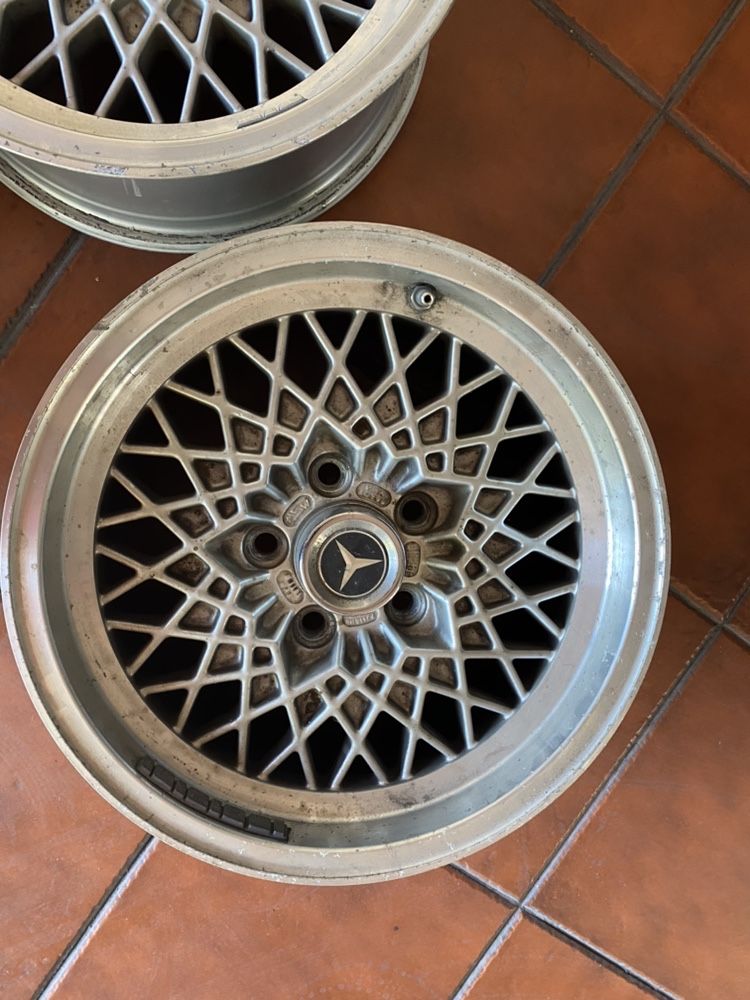 3 jantes  15” 5x112 bbs mahle mercedes w123 w201 oz msw classicos vw