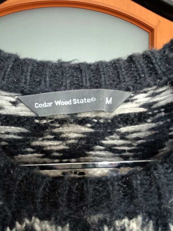 Cedar Wood State śliczny sweter roz M/L