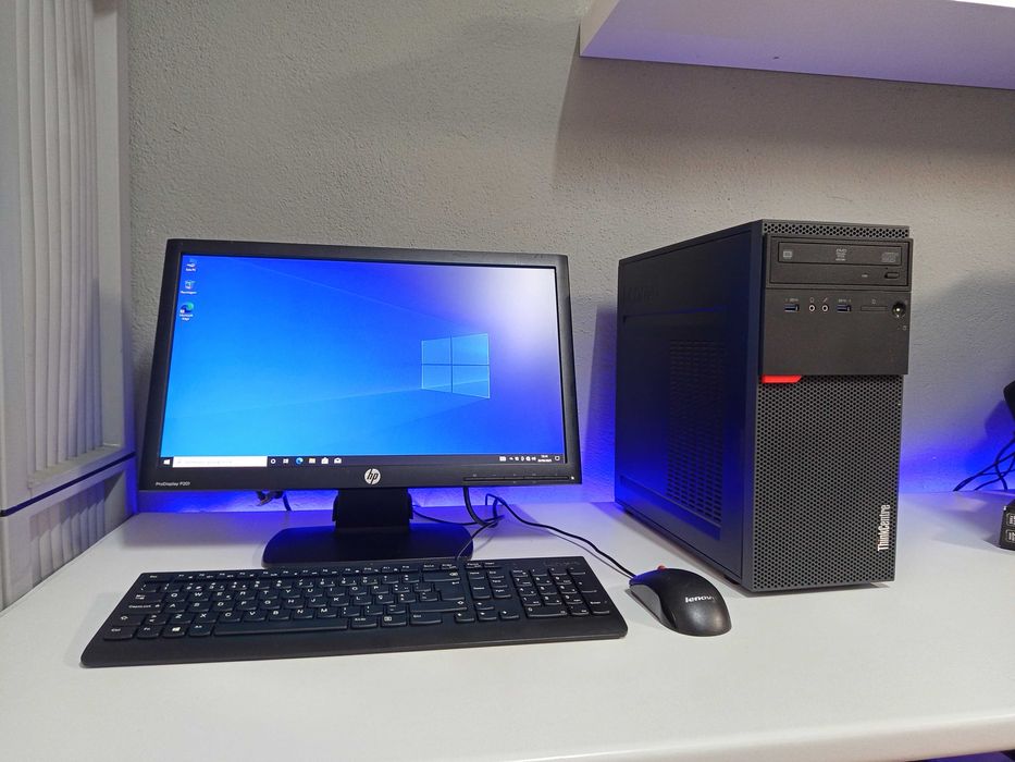 Lenovo Core i3 6100/Ram 16GB/SSD 250GB/+Monitor
