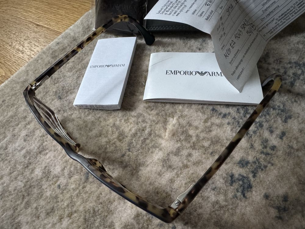 Oprawki okularowe Emporio Armani. Jak nowe! EA 3043.5272.54/18
