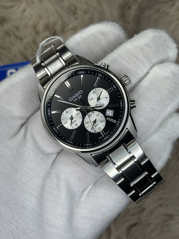 Чоловічий годинник Casio MTP-E515D-1A , оригінал мужские часы