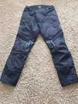 Calças motard Dainese Ridder D1 Gore-Tex Black/Ebony Tamanho 50