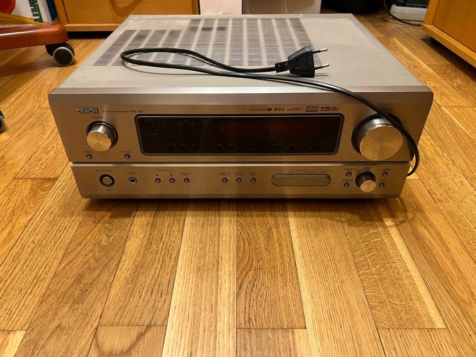 Denon Amplituner AVR-1804 wraz z pilotem