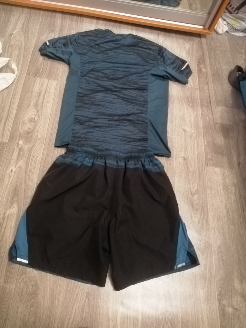 Мужской летний костюм шорты и футболка New Balance Dry. Оригинал. М.