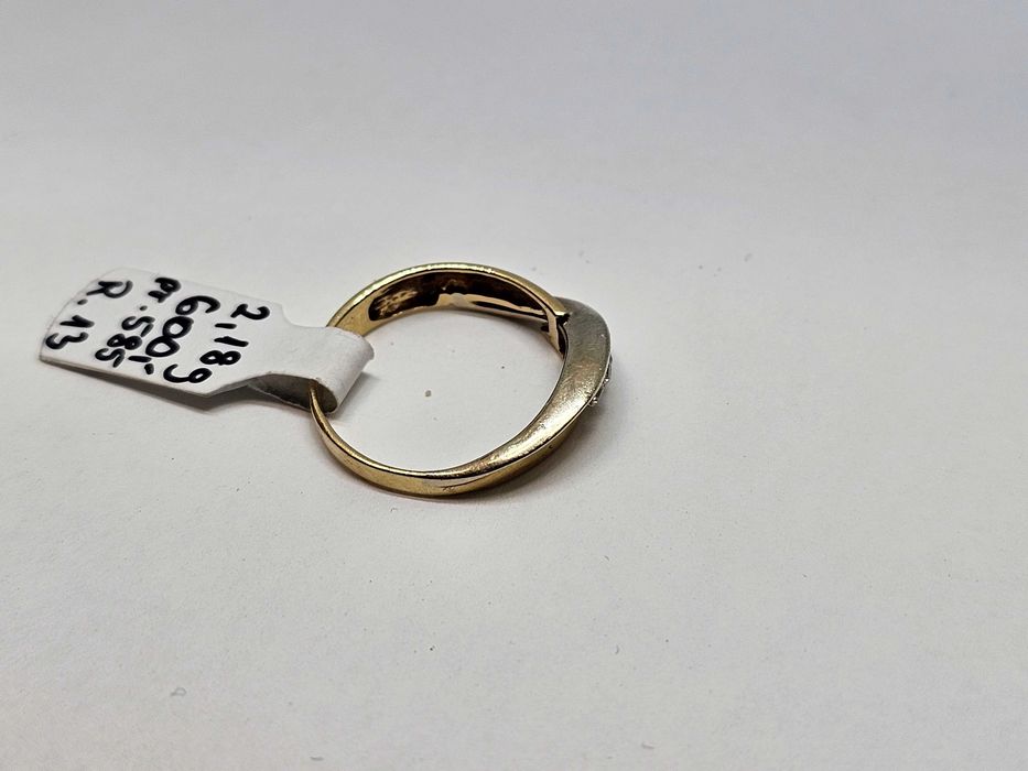 Pierścionek Złoty 2,18g R13 P585 * Komis Madej Gorlice