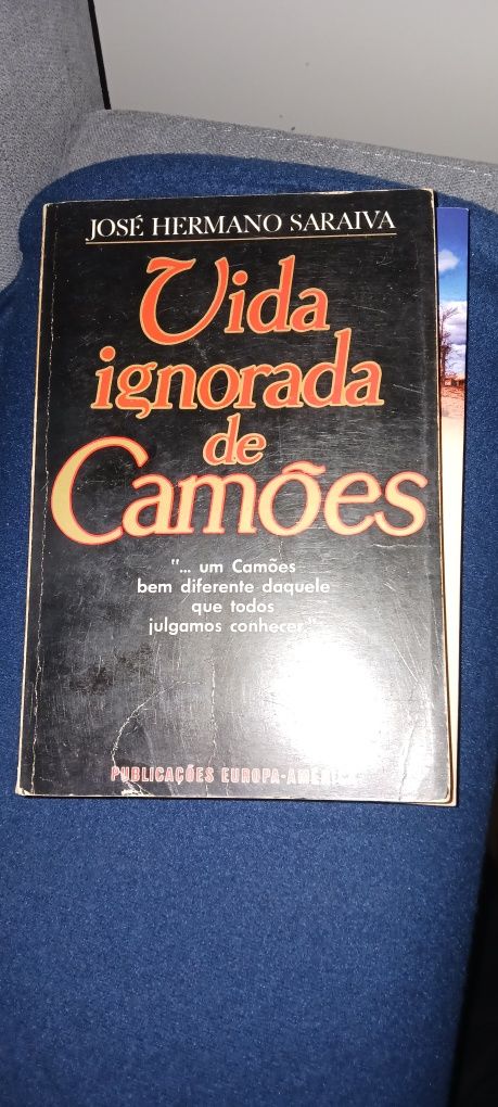 Livro sobre luis de camoes