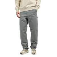 Брюки Carhartt WIP Double Knee Pants Dearborn Canvas Rinsed Green