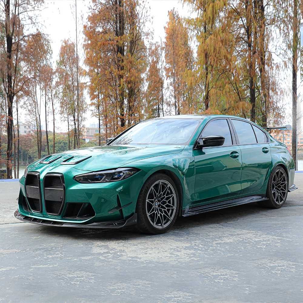 Dokładki Progów Listwy Pod Progi Boczne BMW G80 G81 G82 G83 CARBON