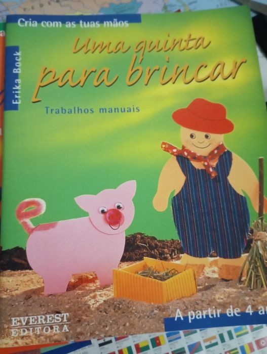 Livros de trabalhos manuais 8 exemplares