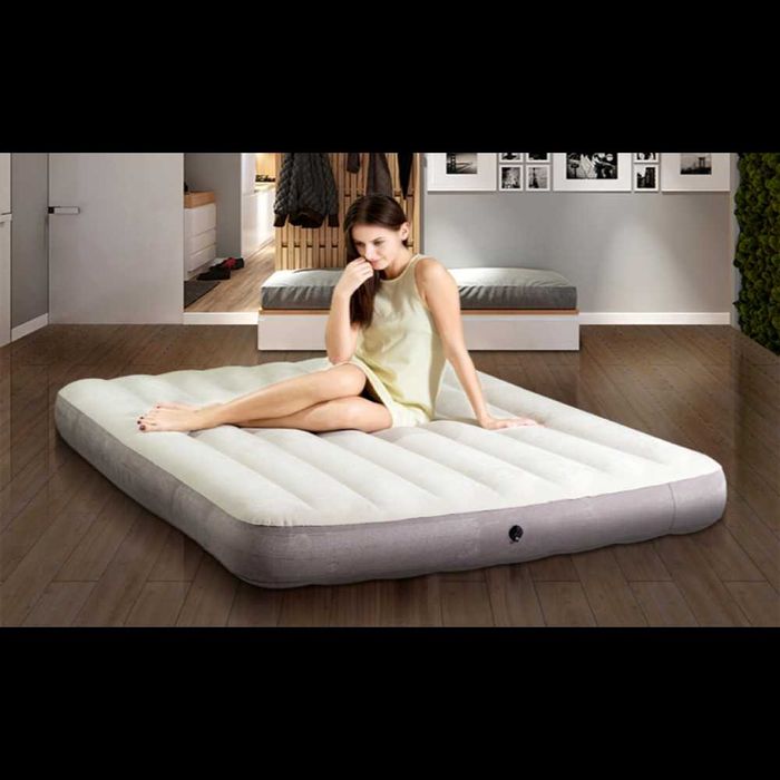 Materac dmuchany dwuosobowy 152x203x25cm INTEX 64103