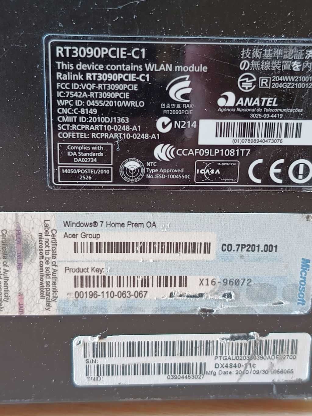 Komputer Acer Gateway Intel Core i3, 4GB DDR3, nowy dysk SSD 512GB